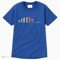 Retro Swimming Evolution Gift For Swimmers Gift Tall T-Shirt thumb 0