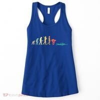 Retro Swimming Evolution Gift For Swimmers Gift Women's Tank Top thumb 0