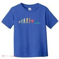 Retro Swimming Evolution Gift For Swimmers Gift Toddler T-Shirt thumb 0