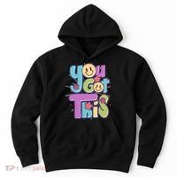 Retro Smiley Emoji You Got This Hoodie thumb 0