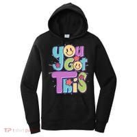 Retro Smiley Emoji You Got This Women's Hoodie thumb 0