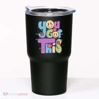 Retro Smiley Emoji You Got This Tumbler thumb 0