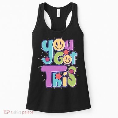 Retro Smiley Emoji You Got This Women's Tank Top