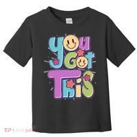 Retro Smiley Emoji You Got This Toddler T-Shirt thumb 0