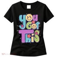 Retro Smiley Emoji You Got This Women's T-Shirt thumb 0