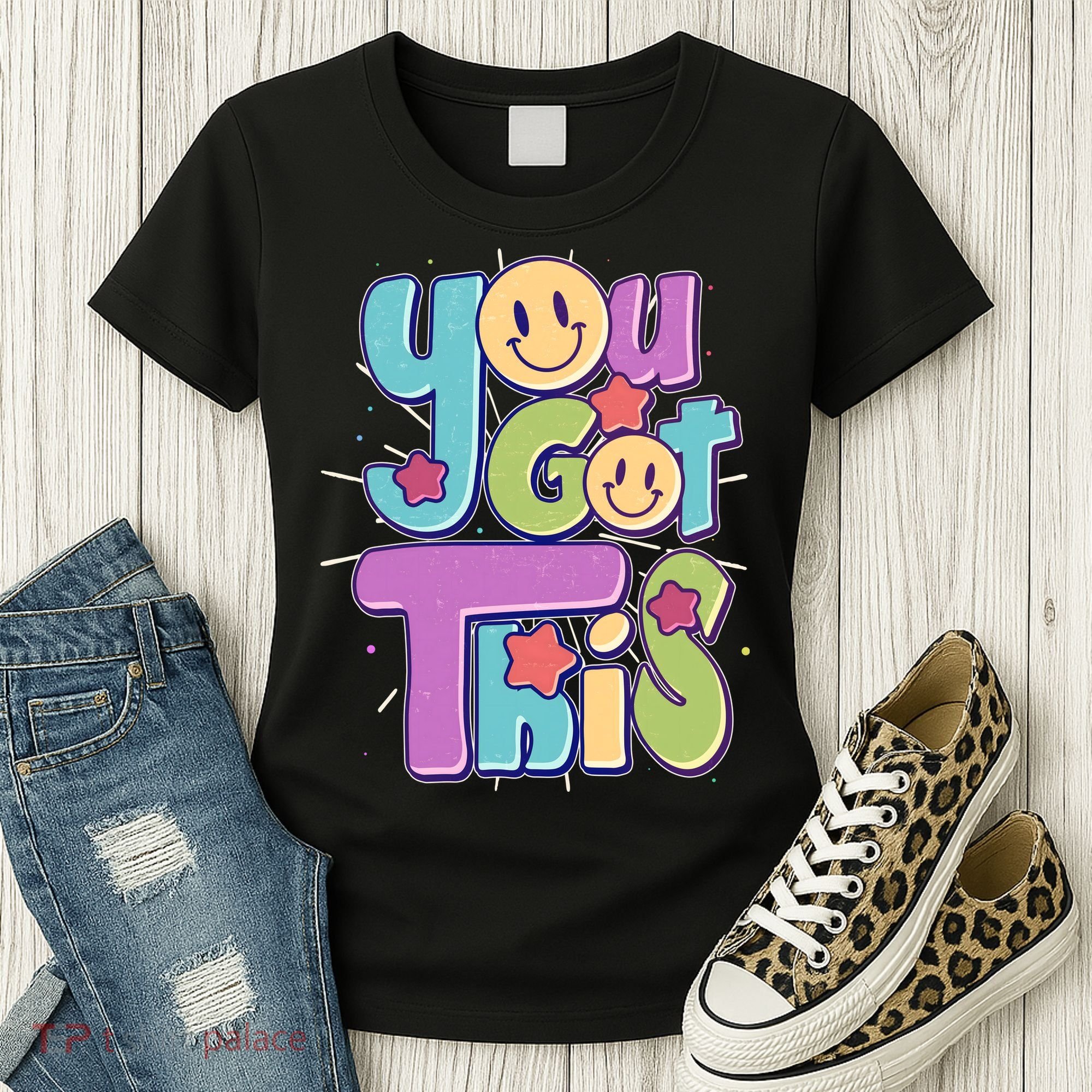 Retro Smiley Emoji You Got This Women's T-Shirt
