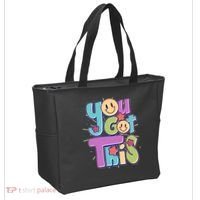 Retro Smiley Emoji You Got This Tote Bag thumb 2