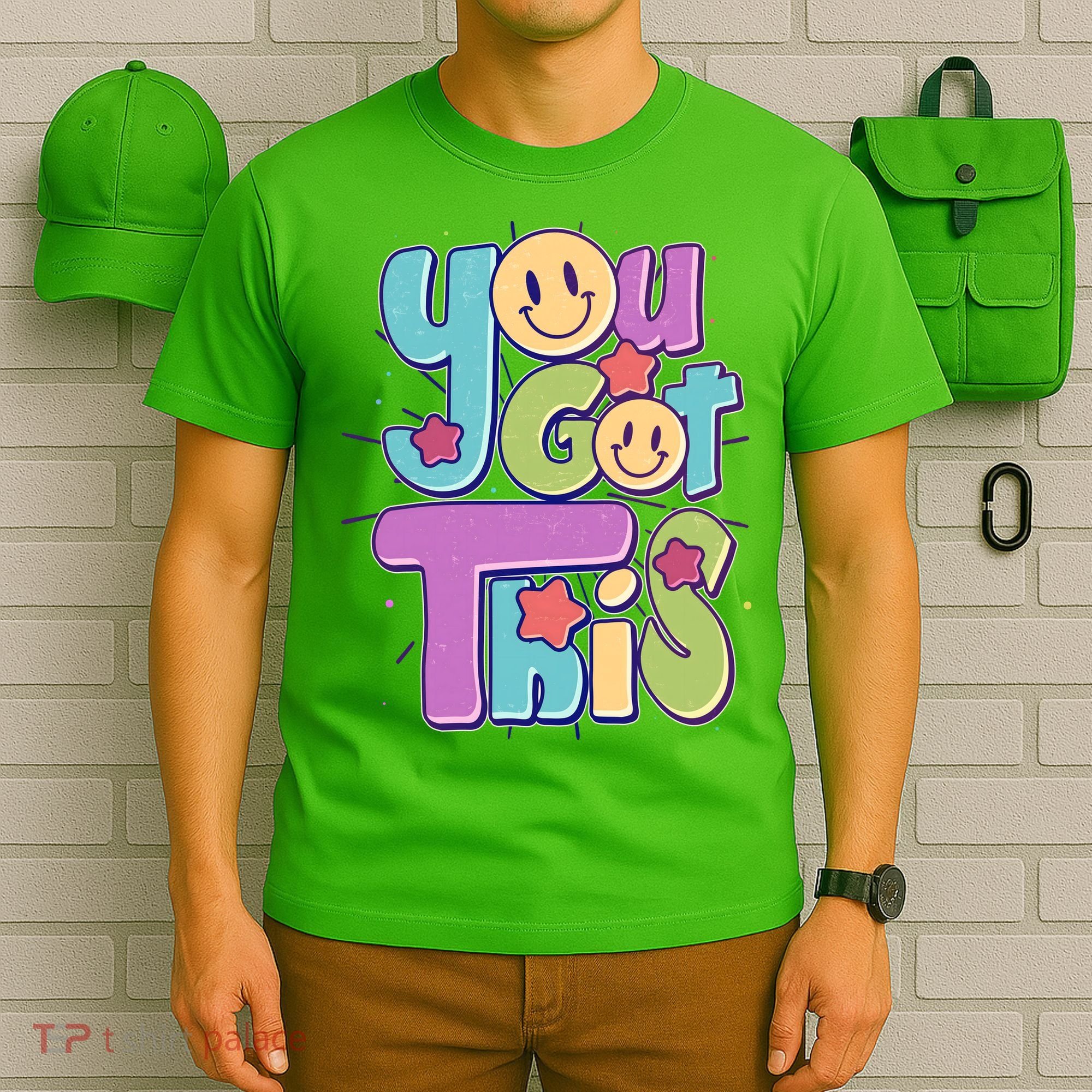 Retro Smiley Emoji You Got This T-Shirt