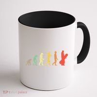 Retro Snowboarding Evolution Gift For Snowboarders Coffee Mug thumb 1