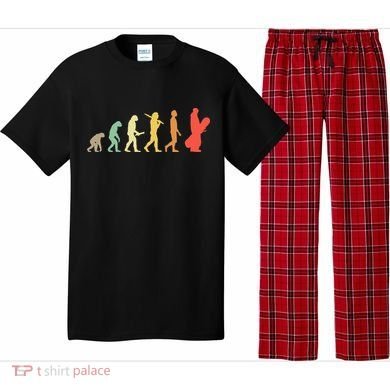 Retro Snowboarding Evolution Gift For Snowboarders Pajama Set