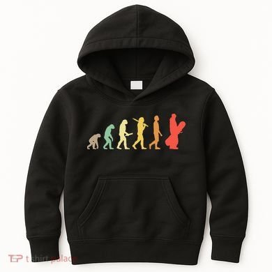 Retro Snowboarding Evolution Gift For Snowboarders Kids Hoodie