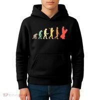 Retro Snowboarding Evolution Gift For Snowboarders Kids Hoodie thumb 4