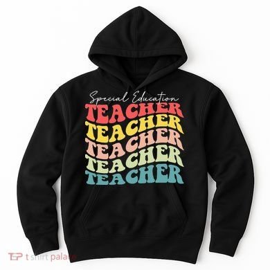Retro Special Education Teacher Appreciation Hoodie
