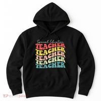 Retro Special Education Teacher Appreciation Hoodie thumb 0