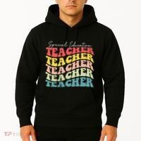 Retro Special Education Teacher Appreciation Hoodie thumb 2