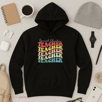 Retro Special Education Teacher Appreciation Hoodie thumb 3