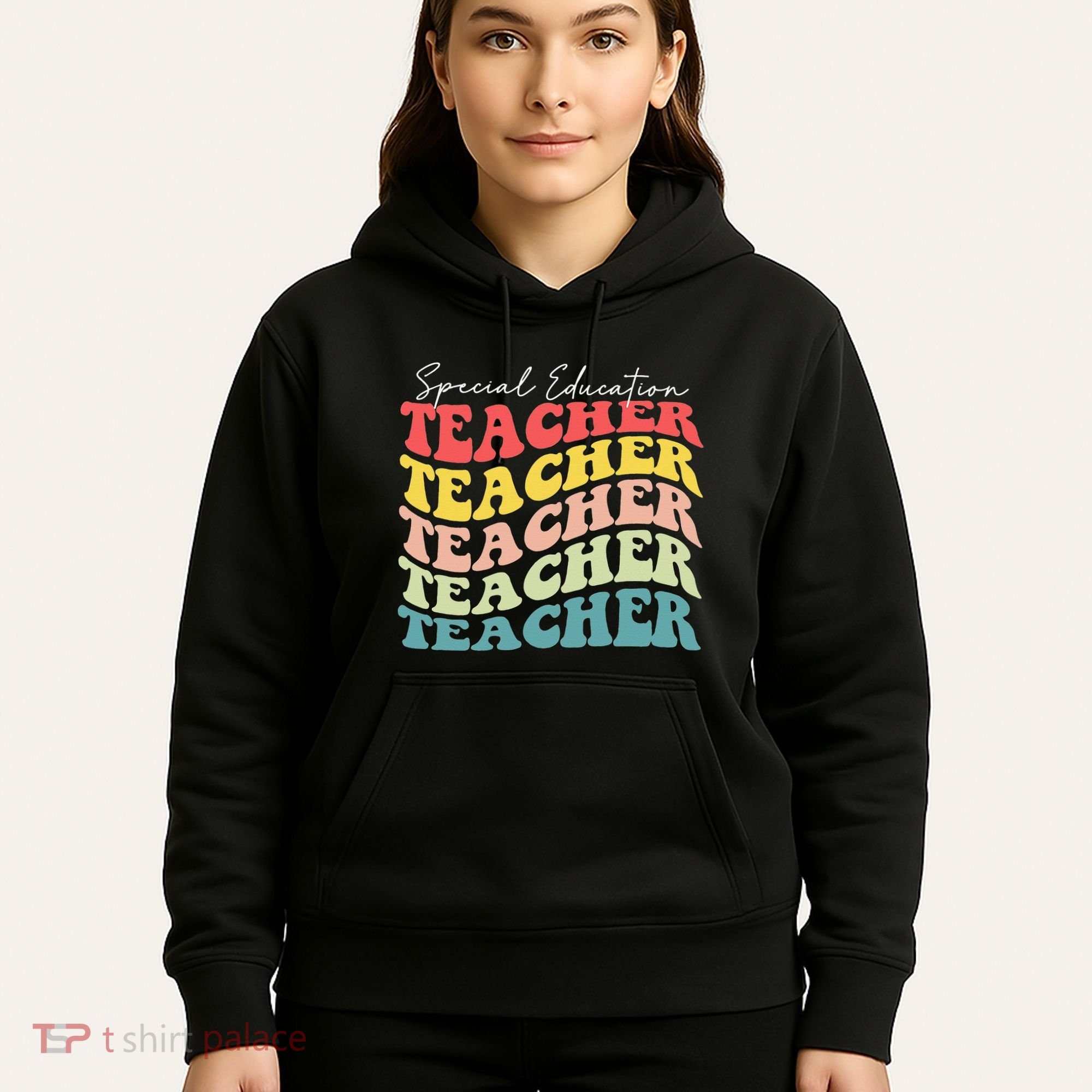 Retro Special Education Teacher Appreciation Hoodie