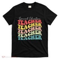 Retro Special Education Teacher Appreciation T-Shirt thumb 0