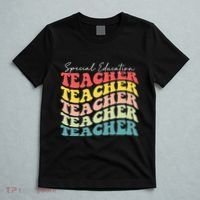 Retro Special Education Teacher Appreciation T-Shirt thumb 5