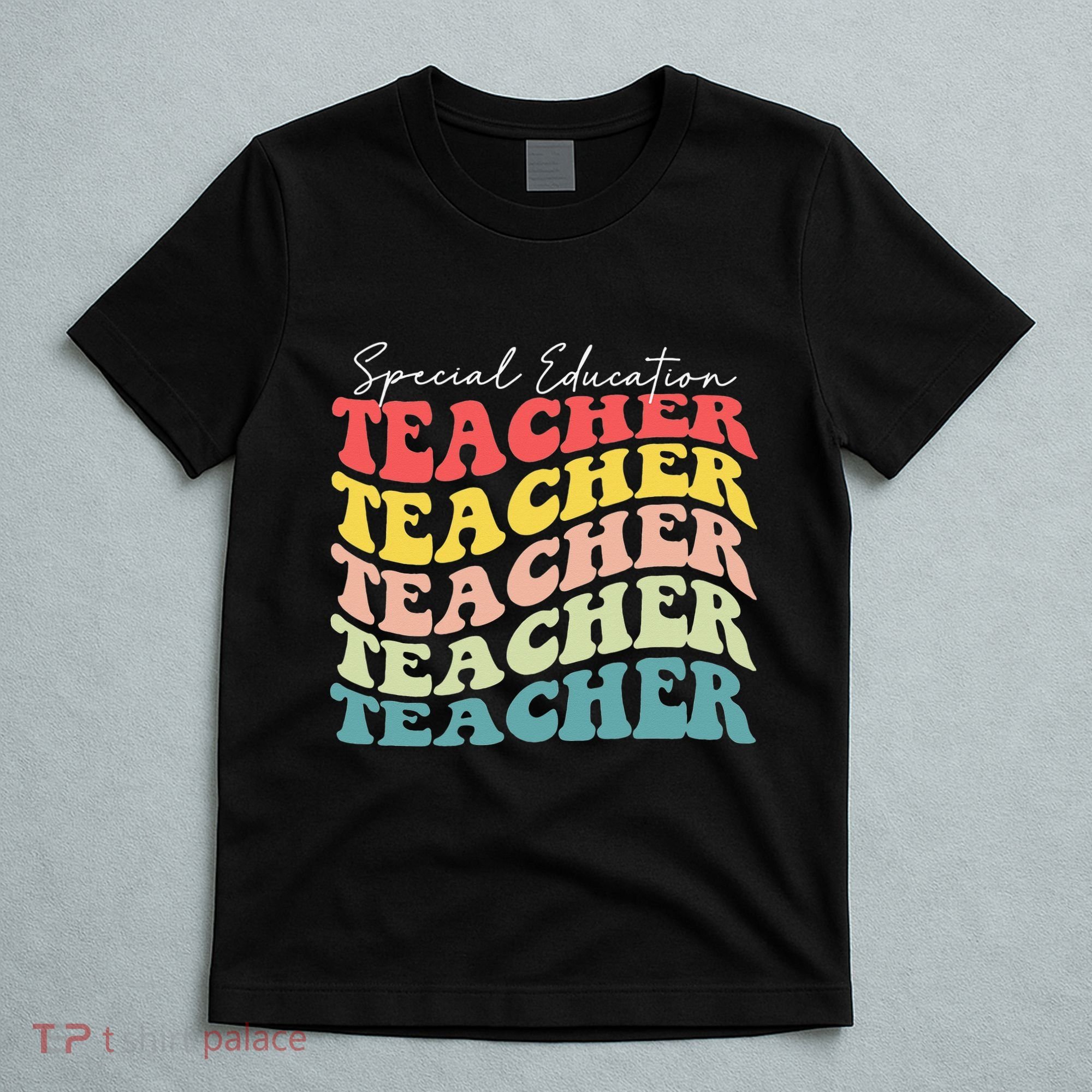 Retro Special Education Teacher Appreciation T-Shirt