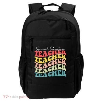 Retro Special Education Teacher Appreciation Backpack