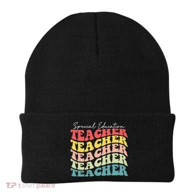 Retro Special Education Teacher Appreciation Beanie