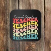 Retro Special Education Teacher Appreciation Coaster thumb 0