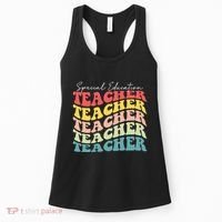 Retro Special Education Teacher Appreciation Women's Tank Top thumb 0