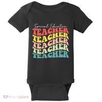 Retro Special Education Teacher Appreciation Baby Bodysuit thumb 0