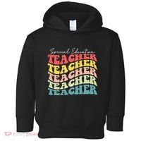 Retro Special Education Teacher Appreciation Toddler Hoodie thumb 0