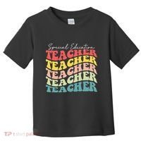 Retro Special Education Teacher Appreciation Toddler T-Shirt thumb 0