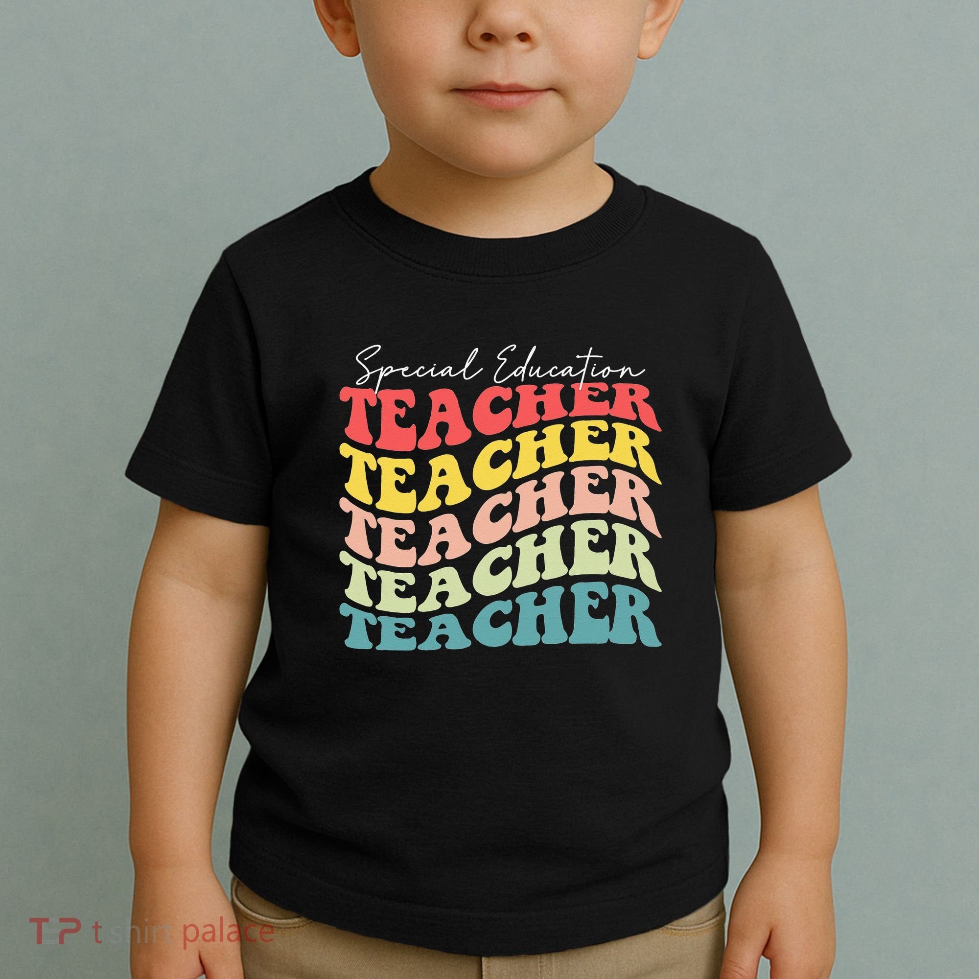 Retro Special Education Teacher Appreciation Toddler T-Shirt