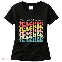 Retro Special Education Teacher Appreciation Women's T-Shirt thumb 0