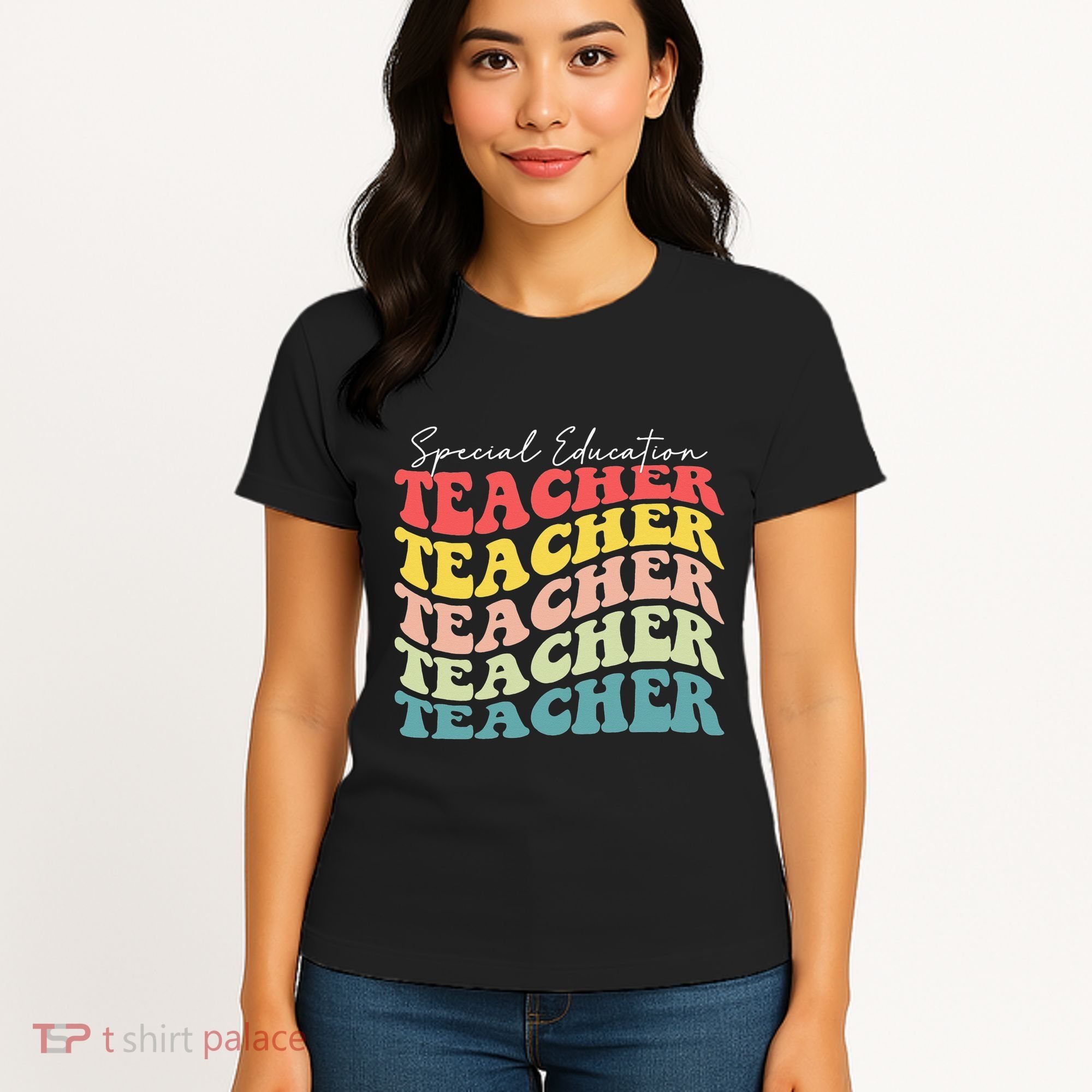 Retro Special Education Teacher Appreciation Women's T-Shirt