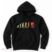Retro Skating Evolution Gift For Skaters & Skateboarders Hoodie thumb 0