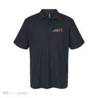 Retro Skating Evolution Gift For Skaters & Skateboarders Polo thumb 0