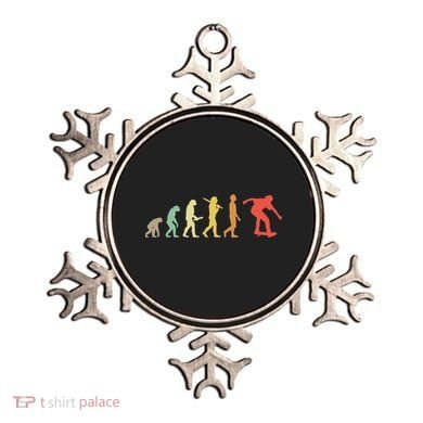 Retro Skating Evolution Gift For Skaters & Skateboarders Ornament