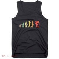 Retro Skating Evolution Gift For Skaters & Skateboarders Tank Top thumb 0