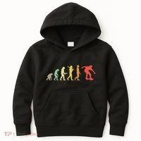 Retro Skating Evolution Gift For Skaters & Skateboarders Kids Hoodie thumb 0