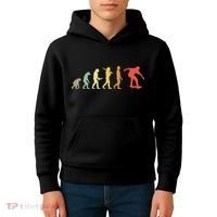 Retro Skating Evolution Gift For Skaters & Skateboarders Kids Hoodie thumb 4