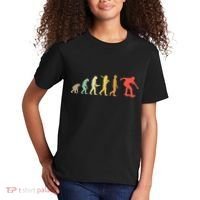 Retro Skating Evolution Gift For Skaters & Skateboarders Kids T-Shirt thumb 2