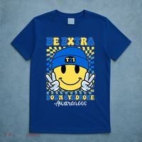 Retro Smiley Emoji Be Extra Down Syndrome Awareness T-Shirt thumb 5