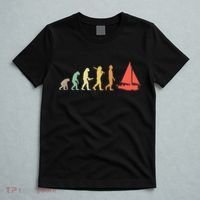 Retro Sailing Evolution Gift For Sailors And Skippers Gift T-Shirt thumb 5