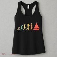 Retro Sailing Evolution Gift For Sailors And Skippers Gift Women's Tank Top thumb 3