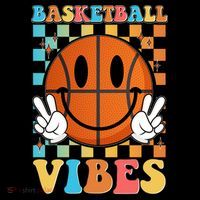 Retro Smiley Emoji Basketball Vibes Coffee Mug thumb 5