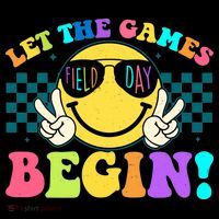 Retro Smiley Emoji Field Day Let The Games Begin Coffee Mug thumb 5