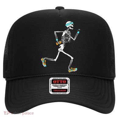 Running Skeleton Funny Hat