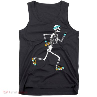 Running Skeleton Funny Tank Top