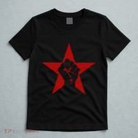 Ratm Star Fist Funny T-Shirt thumb 5