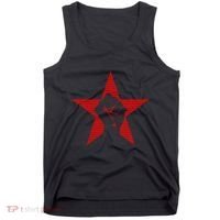 Ratm Star Fist Funny Tank Top thumb 0